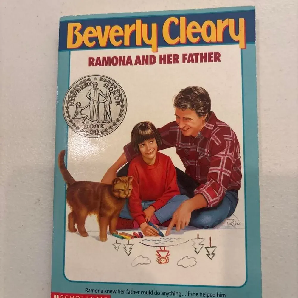 Ramona and her father by Beverly Cleary